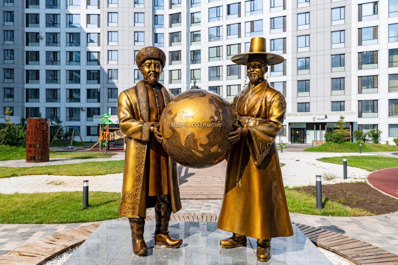 Bi-City Seoul Компактная 2-Комнатная Дизайнерская Astana Eksteriør bilde