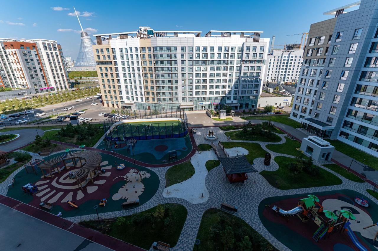 Bi-City Seoul Компактная 2-Комнатная Дизайнерская Astana Eksteriør bilde