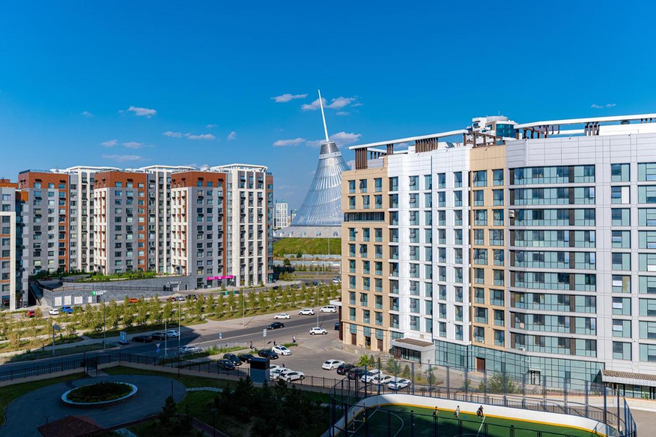 Bi-City Seoul Компактная 2-Комнатная Дизайнерская Astana Eksteriør bilde